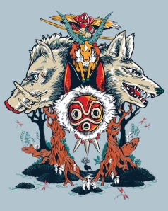 The Wolf Princess at shirtpunch.com
